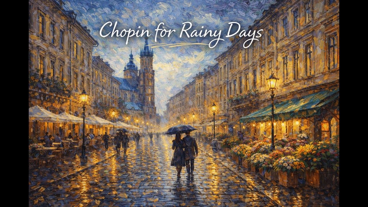 [𝓟𝓵𝓪𝔂𝓵𝓲𝓼𝓽] 🌧️ 비오는 날의 쇼팽 | Chopin for Rainy Days