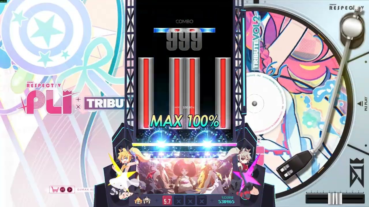 DJMAX RESPECT V - Let Up 6B SC (9) PERFECT PLAY