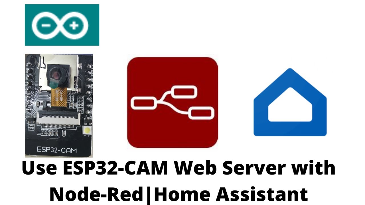 Use ESP32-CAM Web Server  with Node-Red!Home Assistant