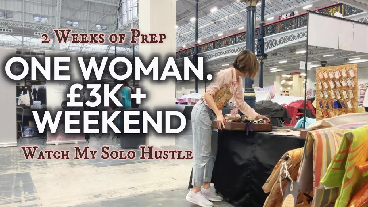How I Made Over £3K in One Weekend — As a One-Woman Brand