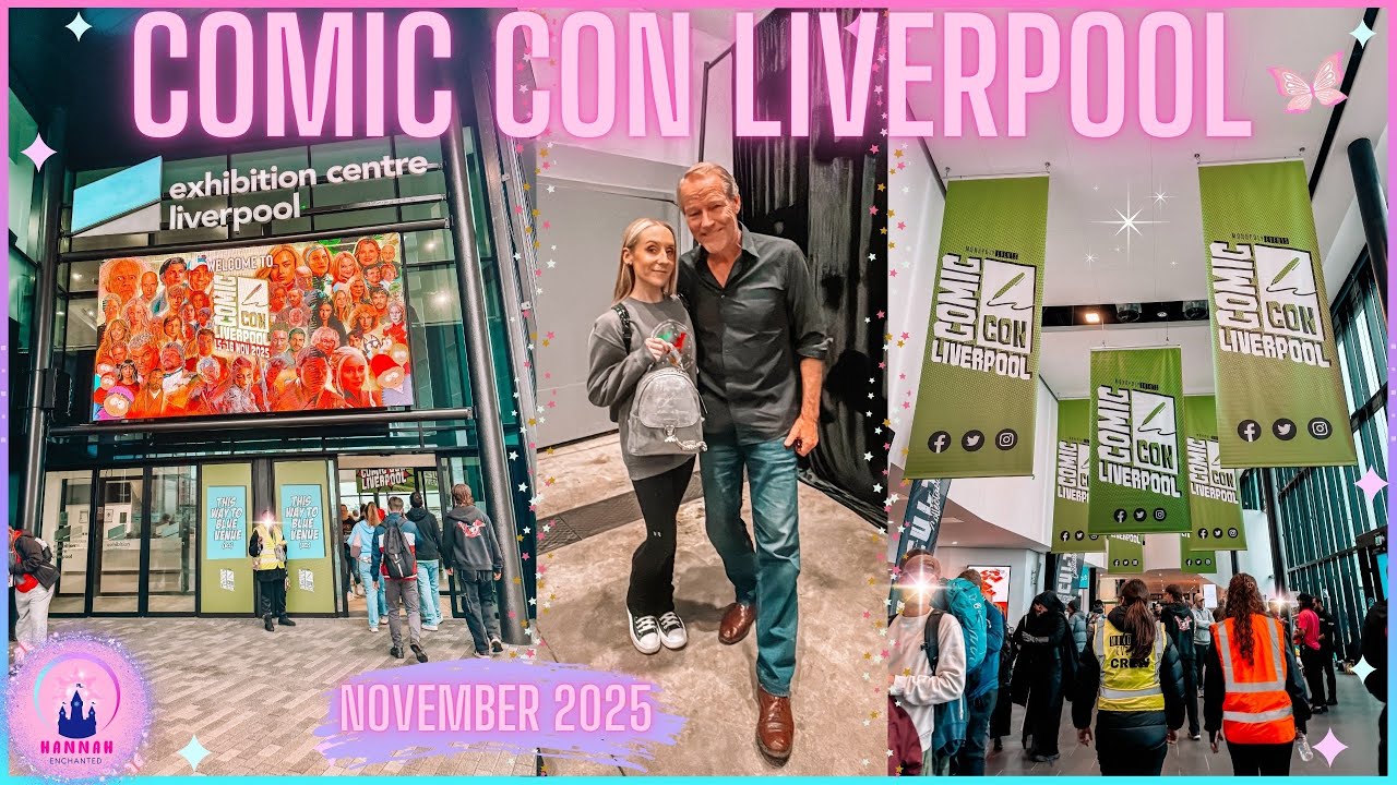 Видеоблог Comic Con Liverpool, ноябрь 2025 г., Игра престолов, актёры, трейдеры, события «Монопол...