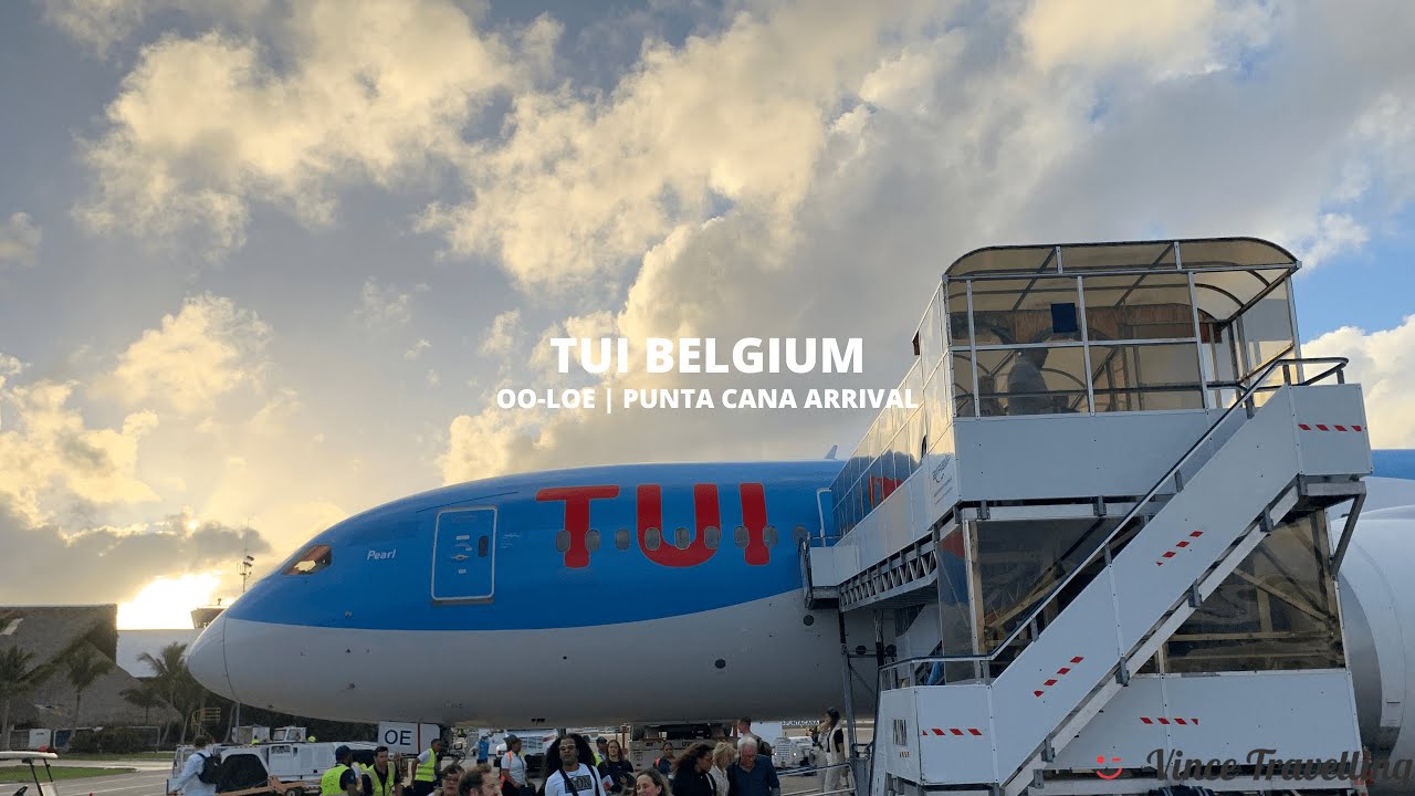 SUNNY SCENIC SUNSET LANDING at Punta Cana | TUI Belgium | Vince Travelling