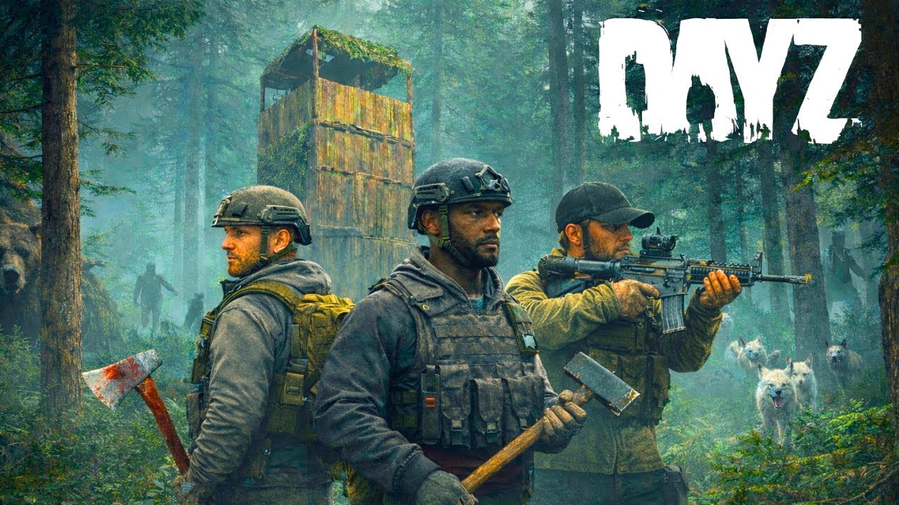 WE built a HIDDEN BASE on DayZ OFFICIAL! 