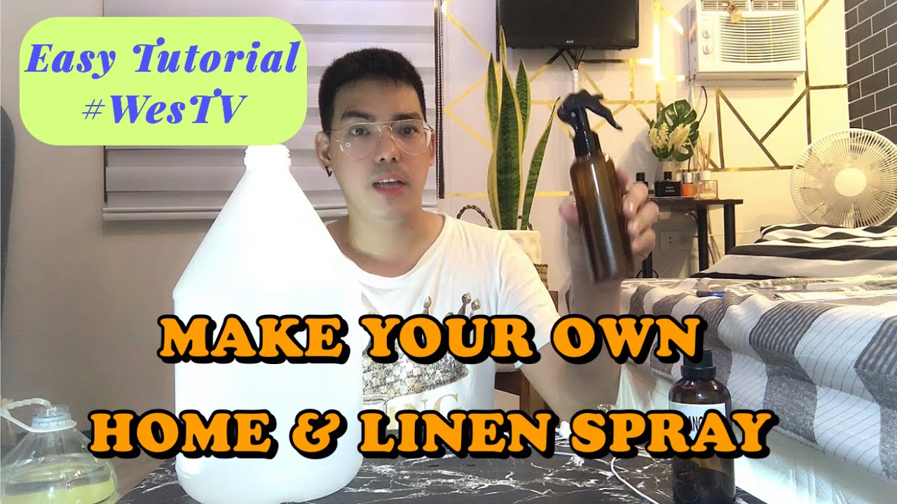 HOW TO MAKE HOME AND LINEN SPRAY | #WESTV