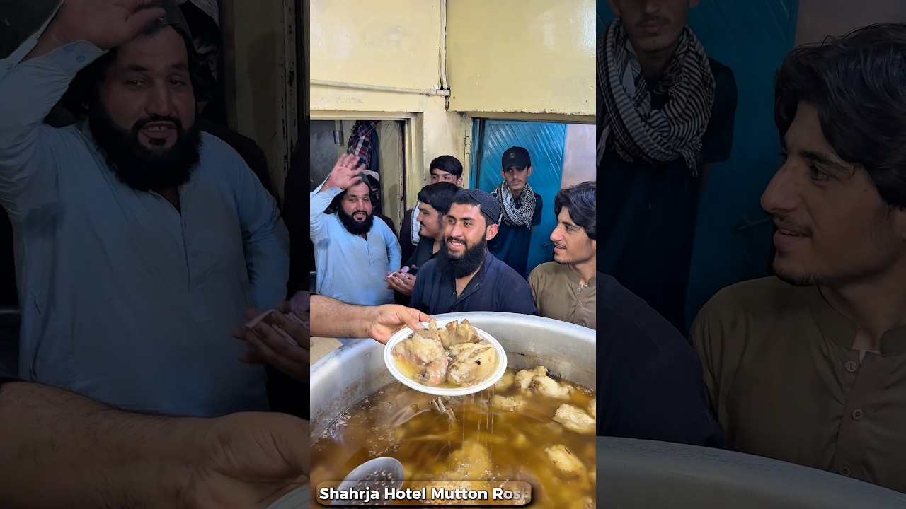 Pakistan Famous Saleem Bacha Rosh | White & Red Meat Rosh | Sharjah Hotel Dumba Rosh | Akhtar Quetta
