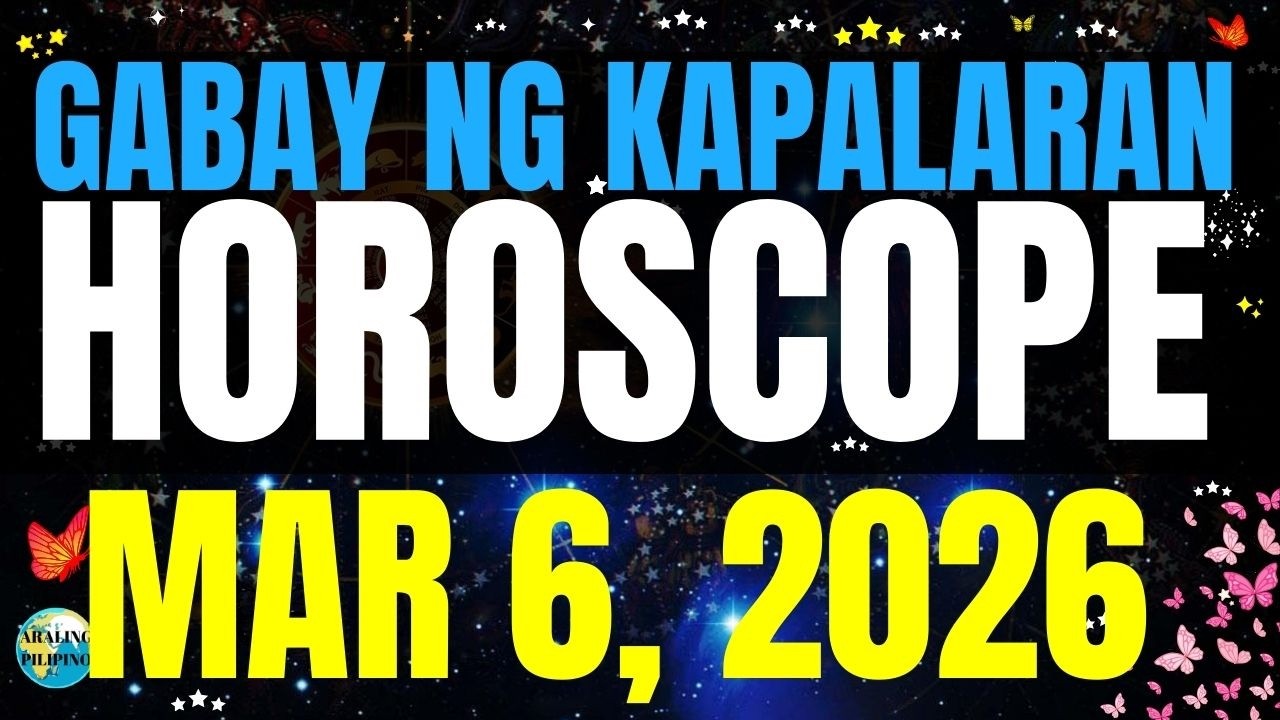 🌏 Horoscope Ngayong Araw March 6, 2026 #HoroscopeTagalog #kapalaranhoroscope #horoscopengayongaraw