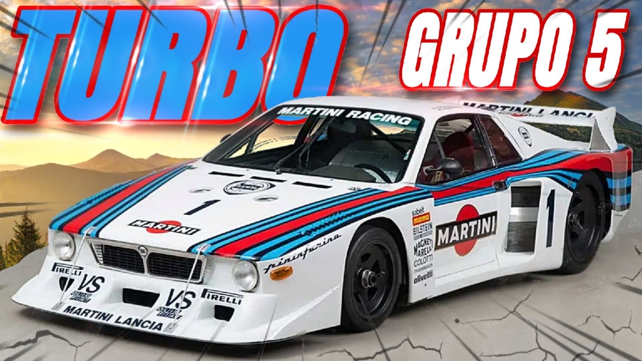 LANCIA BETA MONTECARLO GRUPO 5. PODER ITALIANO