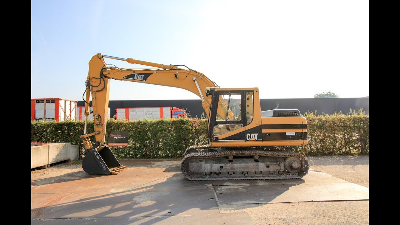 Caterpillar 318BL excavator 2000 demonstration