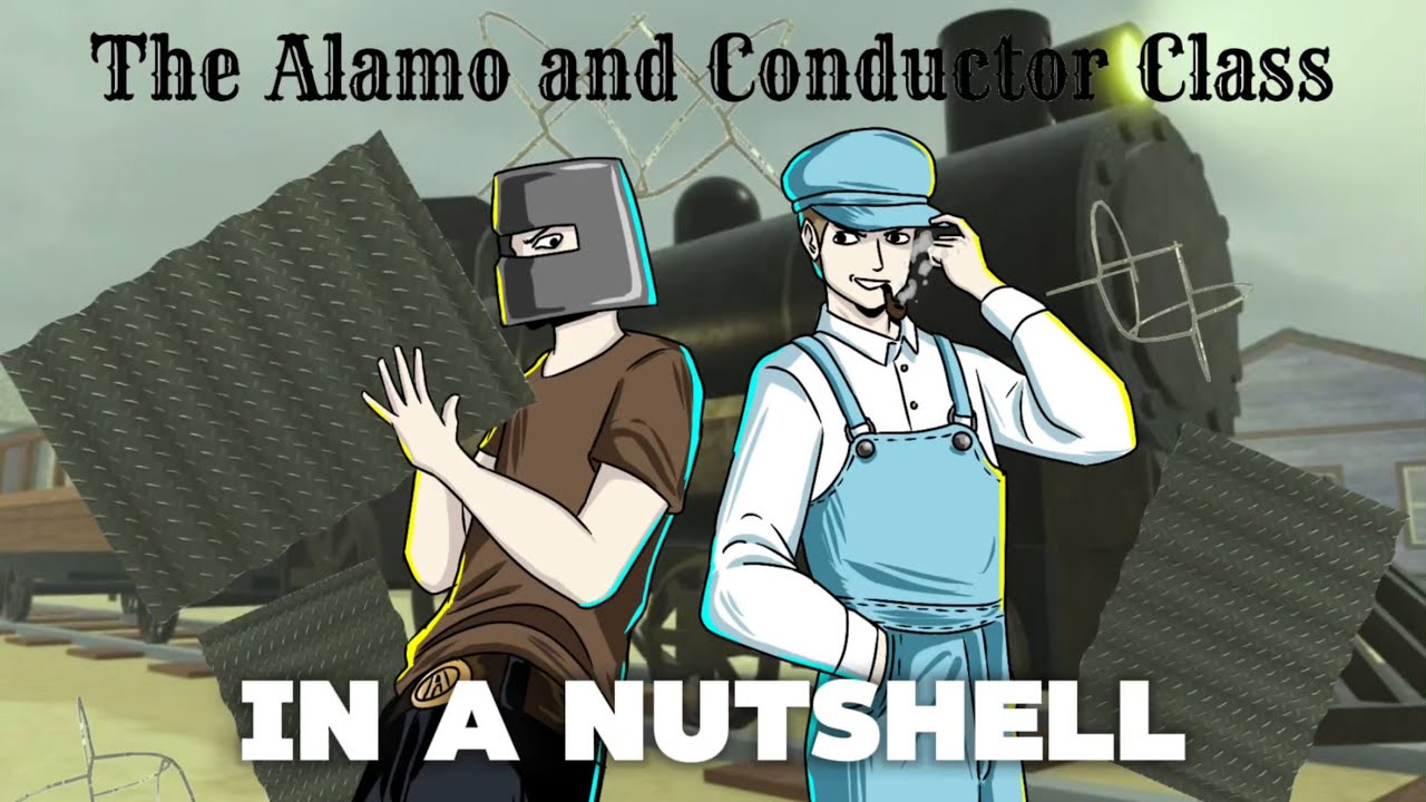 The Alamo and Conductor Class in a Nutshell (Dead Rails Animation)