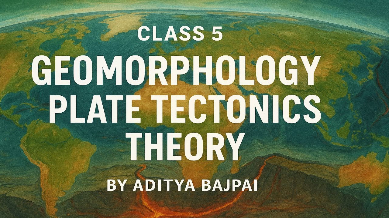 Class 5: Geomorphology | Plate Tectonics Theory