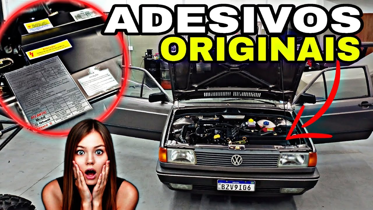 ADESIVOS ORIGINAIS NO GOL TURBO PADARIA 😱 ÚLTIMOS EPISÓDIOS DO GOL QUADRADO TURBO PADARIA