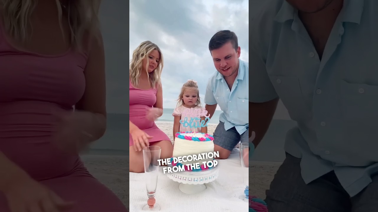 She ruined the gender reveal 😂