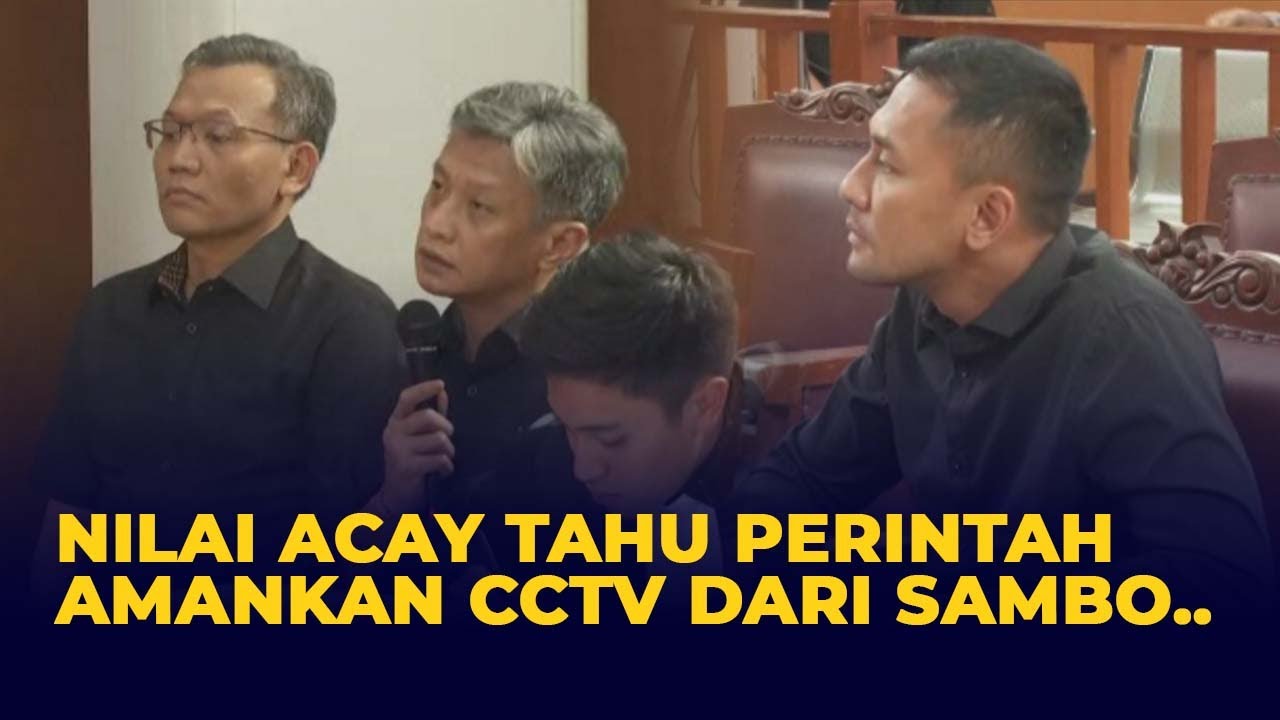 Hendra Kurniawan Keberatan dengan Keterangan Saksi Acay Soal Perintah Ferdy Sambo Cek CCTV