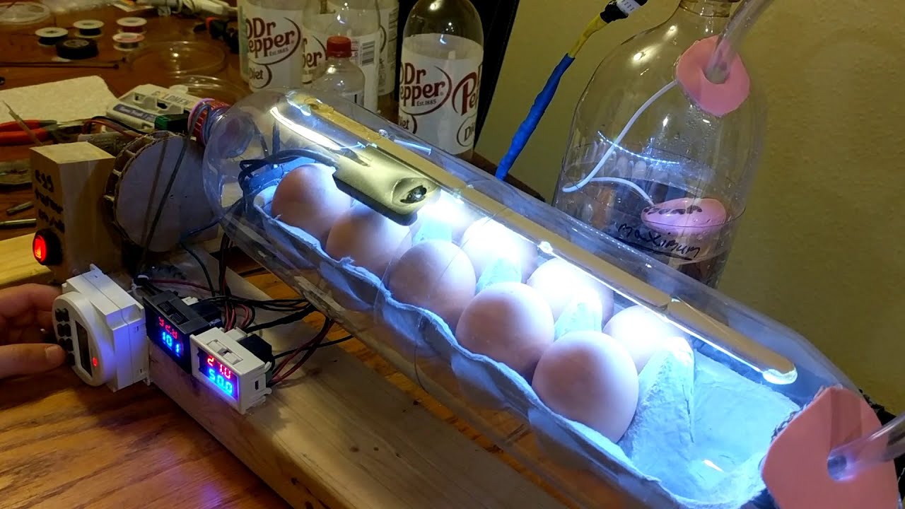 Hatching Chickens, Improved Incubator Part 1