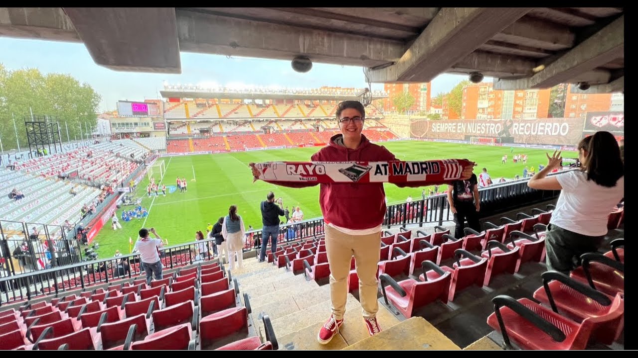 Rayo Vallecano vs Atletico de Madrid partido de la liga vlog