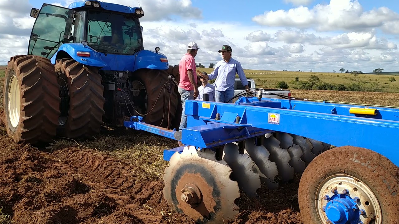 Preparo Solo T.8 Maís Gradao 48 Polegadas 🚜🚜💪💪