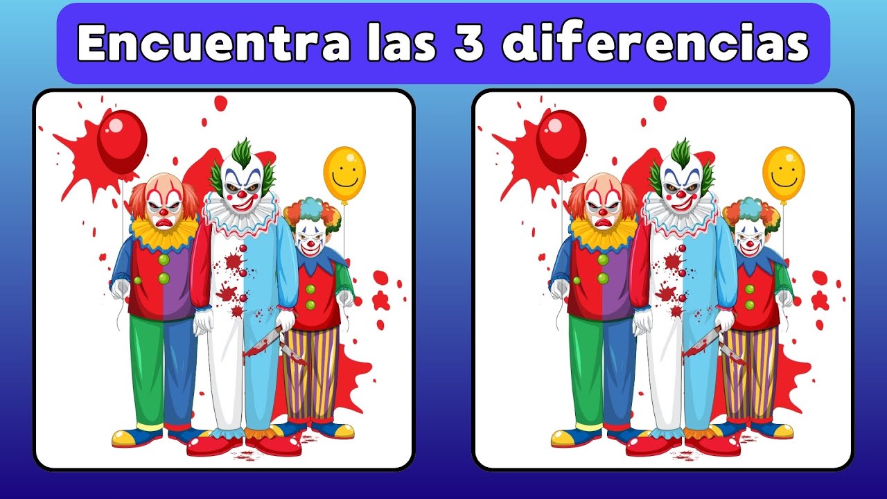 ¡Encuentra las 3 diferencias! Desafía tu mente con estos divertidos retos visuales