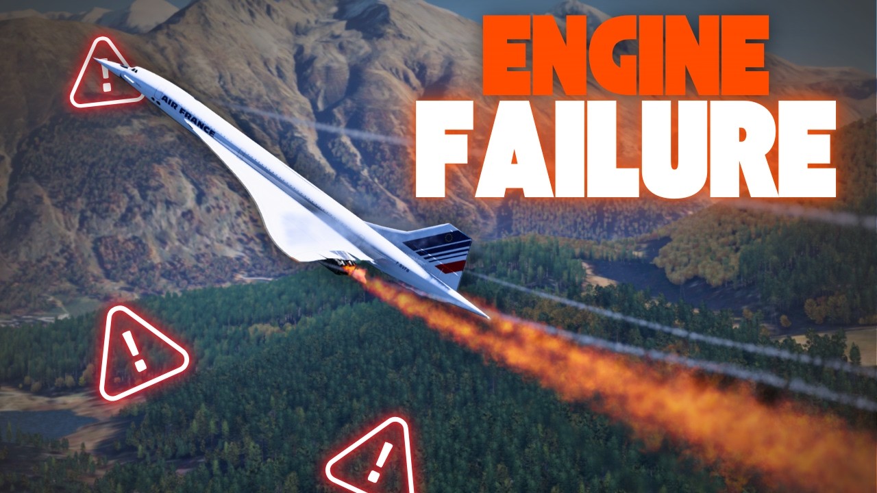 Concorde's DEADLY Engine Failure Problem