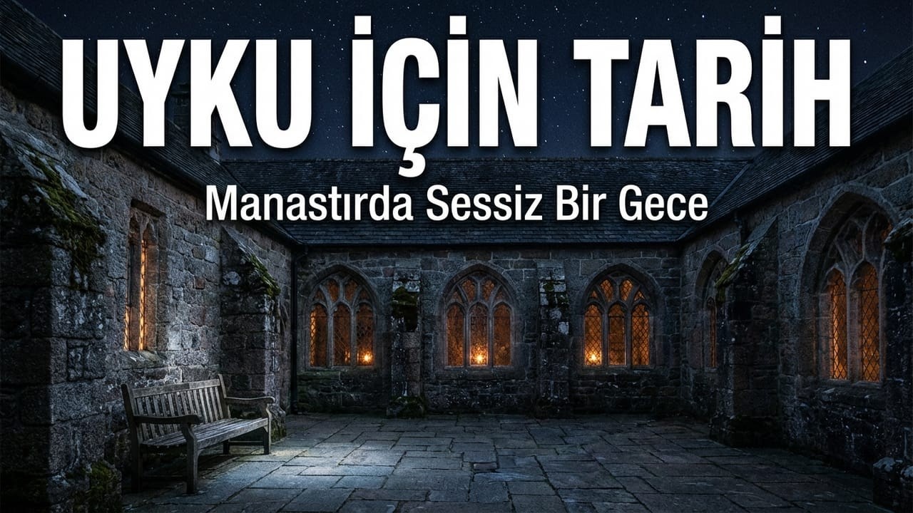 Uyku İçin Tarih | Orta Çağ Manastırında Sessiz Bir Gece (Hikaye ile Derin Uyku)