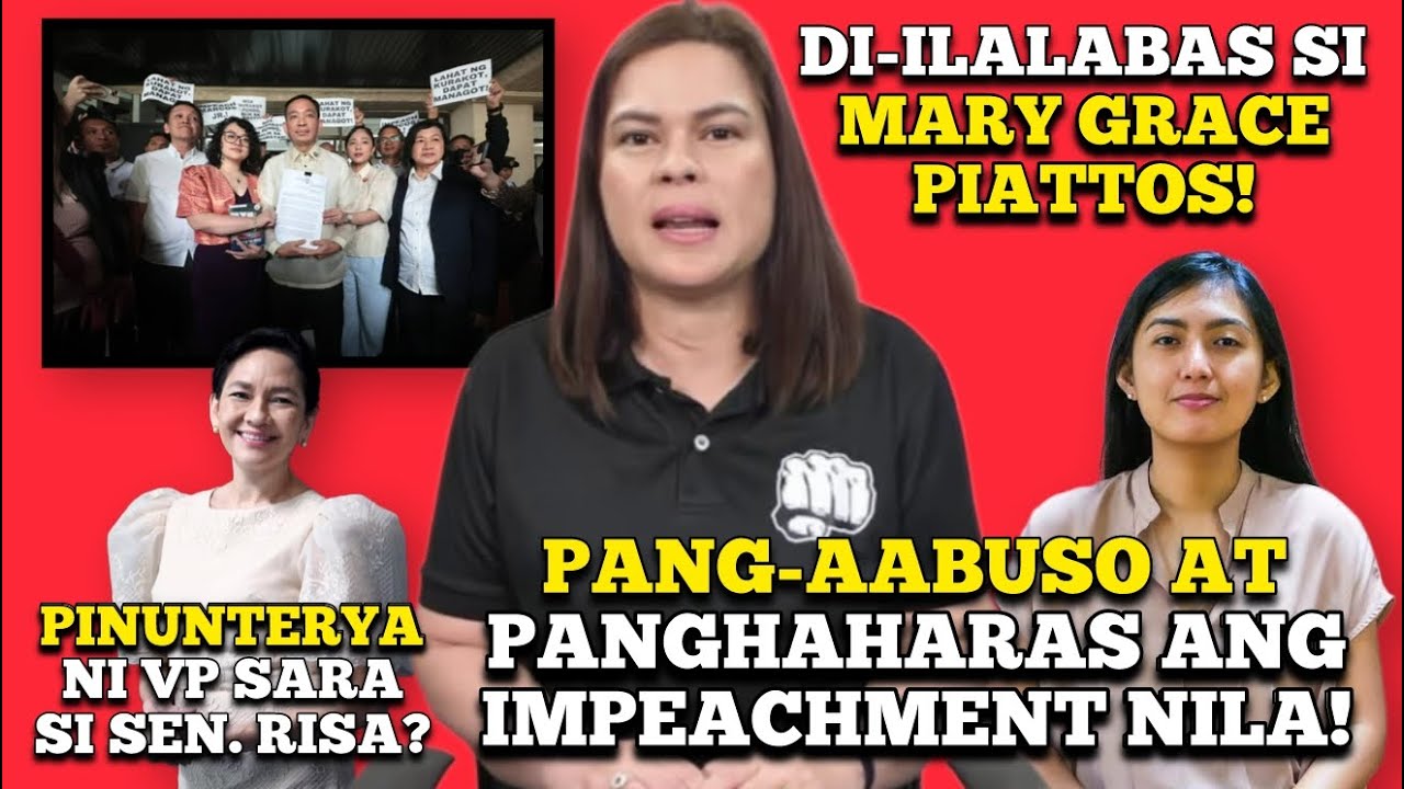 Kent Garcia is live! SARA DUTERTE KABADO NA! MARY GRACE PIATTOS HINDI ILALABAS!