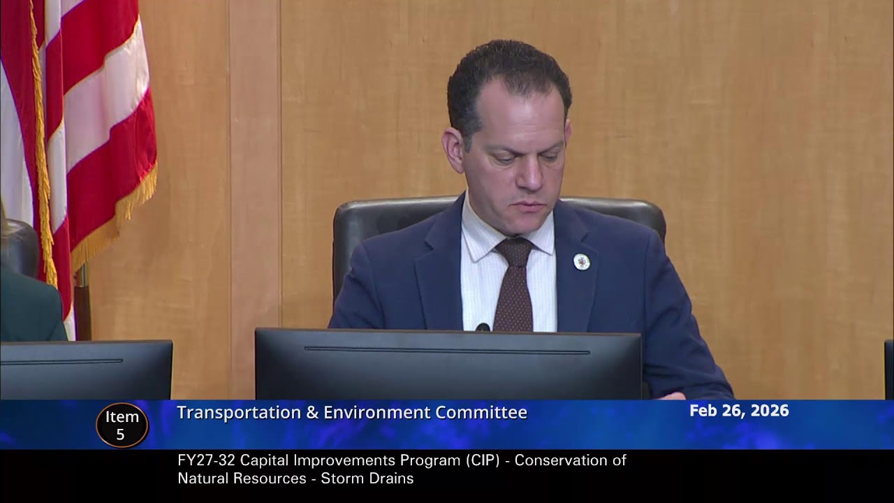 Feb 26, 2026 - T&E Committee Worksession