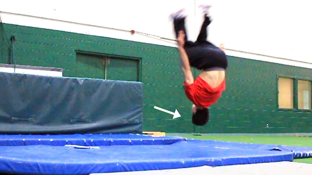 Me Learning How to Backflip for the first time, and more...