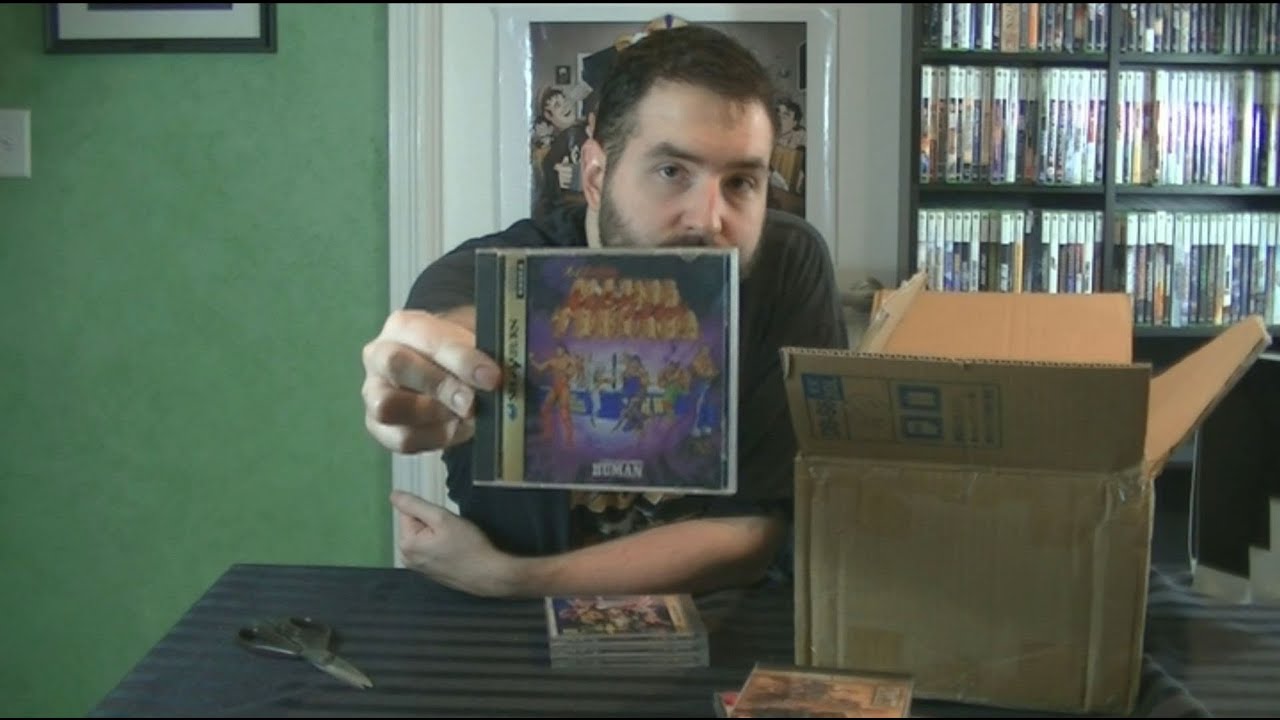 UnBoxing - Lot of Japanese Sega Saturn Games - Adam Koralik