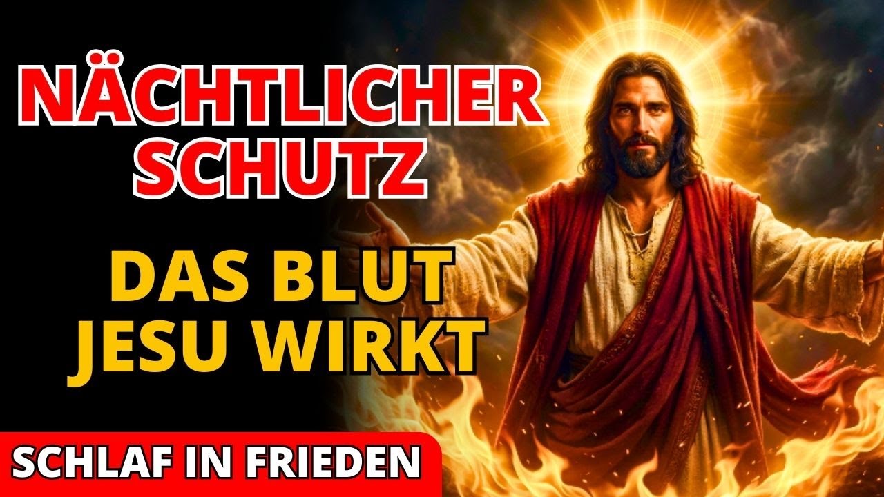 ⚔️ Schlafe in Frieden: Das Blut Jesu ZERSTÖRT Jeden Verborgenen Feind, Während Du Ruhst