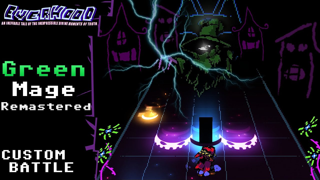 Everhood CUSTOM BATTLE: Green Mage Remastered