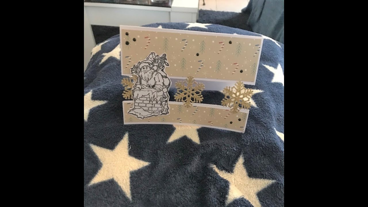 Scrap : tuto carte NOËL ACTION