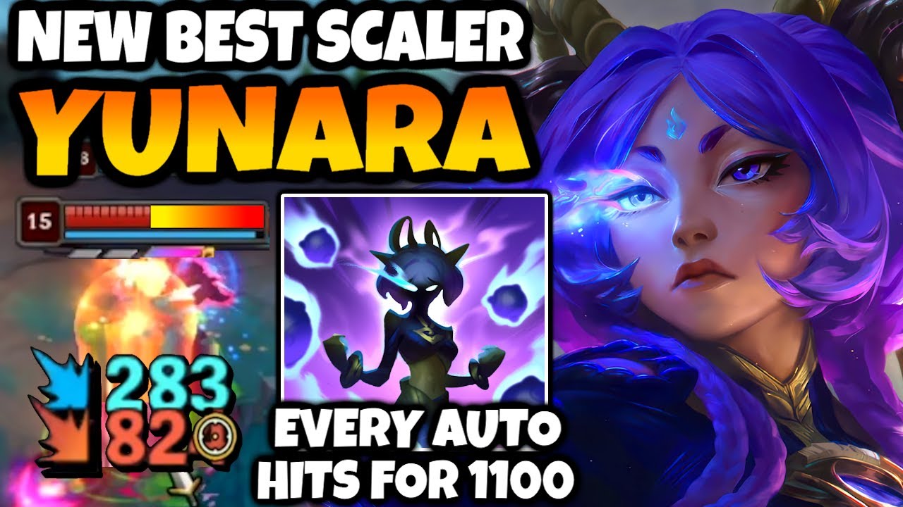 Challenger tries YUNARA. Every CRIT does HUGE MAGIC DAMAGE?!