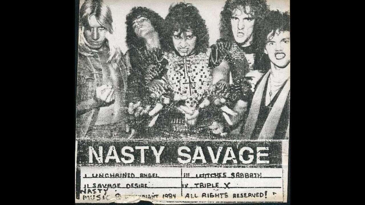 Nasty Savage (US) - Wage Of Mayhem (Demo) 1984