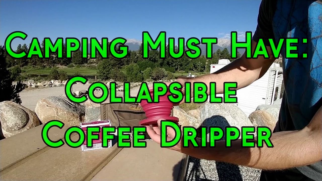 Camping Must Have! Collapsible Coffee Dripper