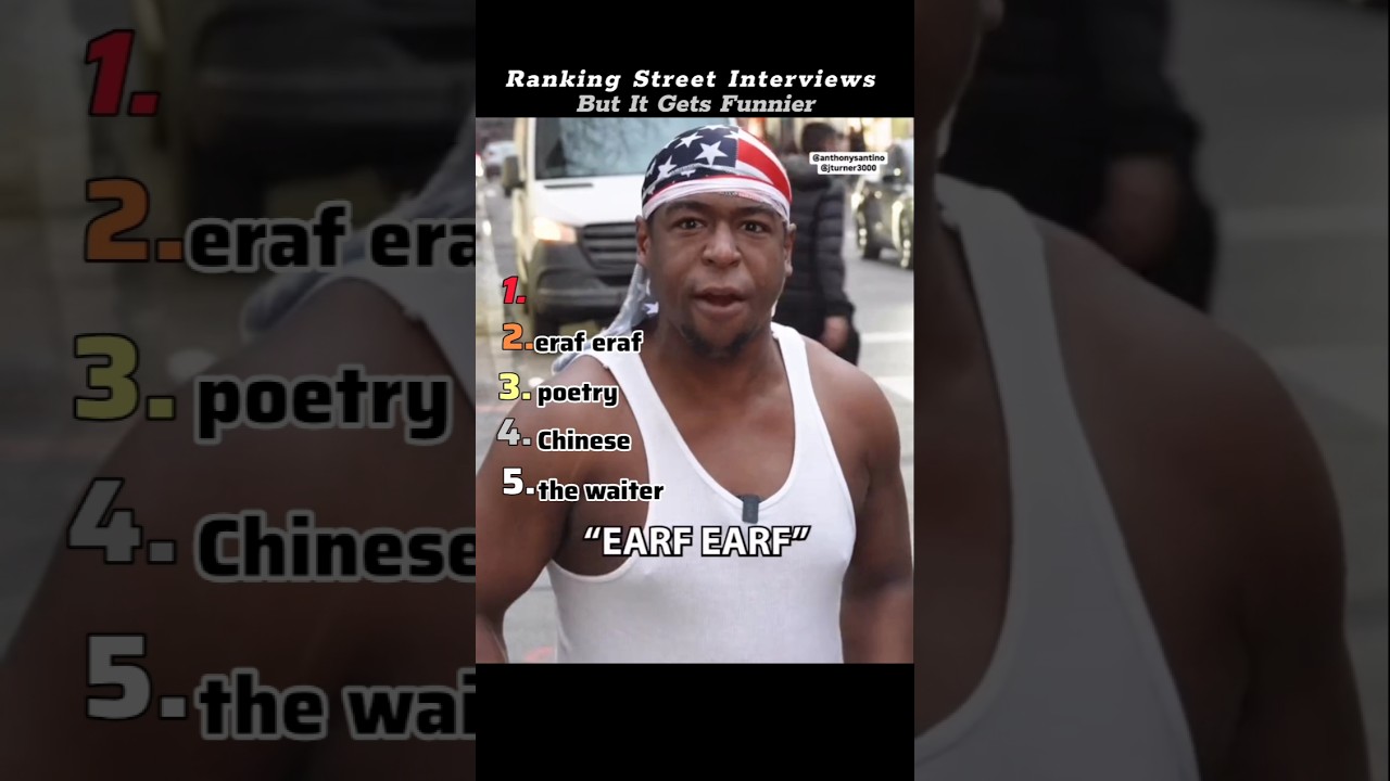 Ranking street interview but it gets funnier every second 💀#RankingPeople #StreetContent