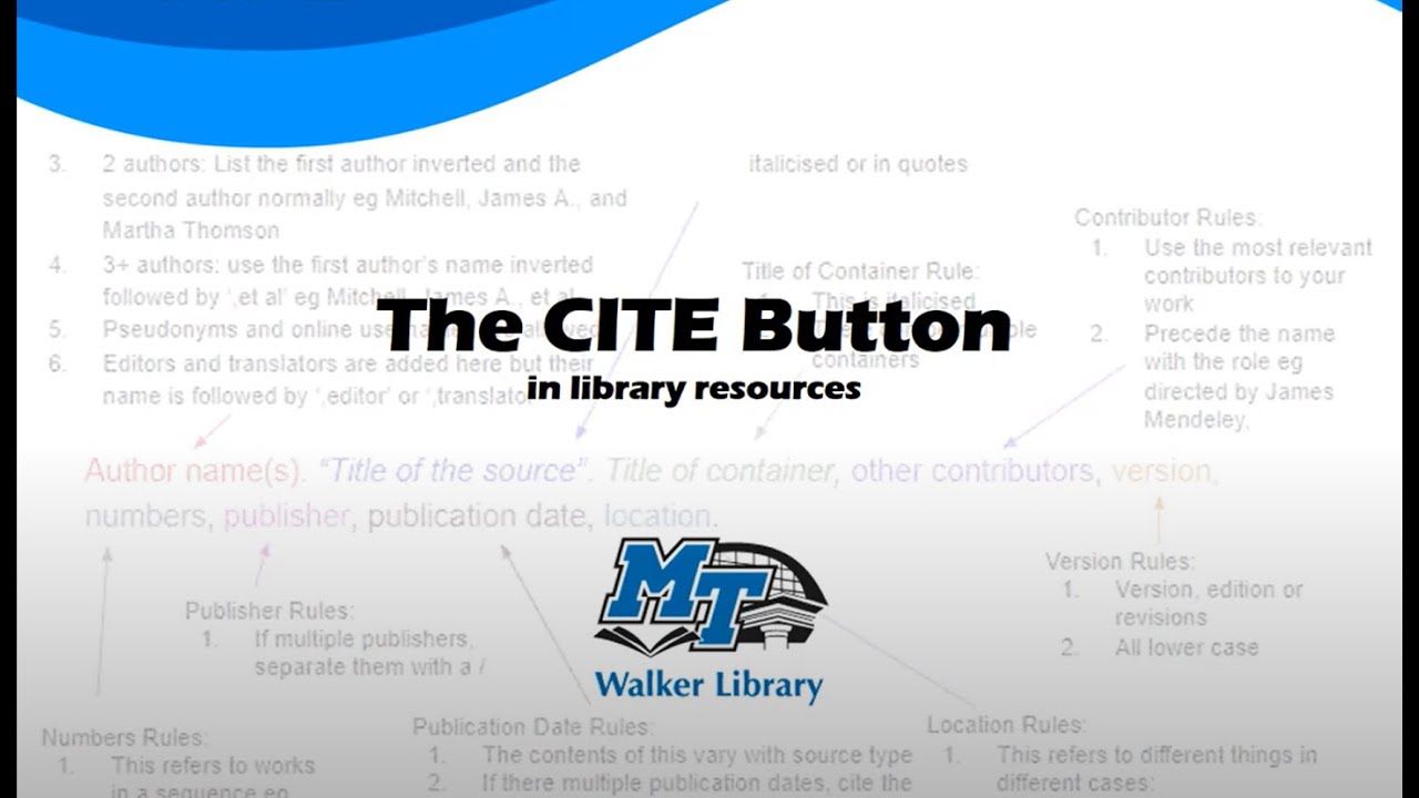 The Cite Button in JEWL Search and More
