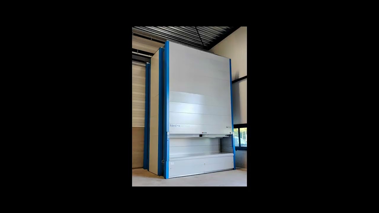 Machinehandel De Leeuw gebruikte Kardex Remstar automatische magazijnsystemen.