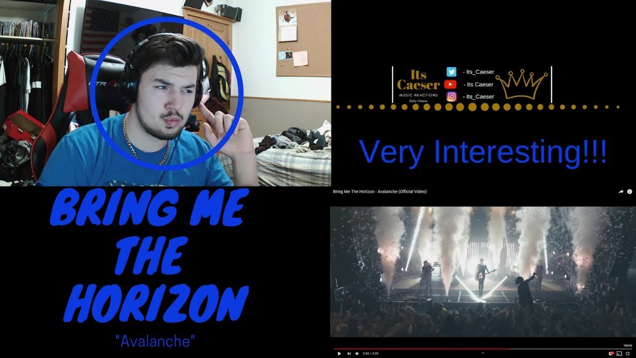 Bring Me The Horizon - Avalanche (Official Video) || My Reaction