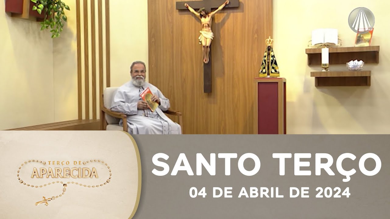 Terço de Aparecida com Pe. Antonio Maria - 04 de abril de 2025 [Mistérios Dolorosos]