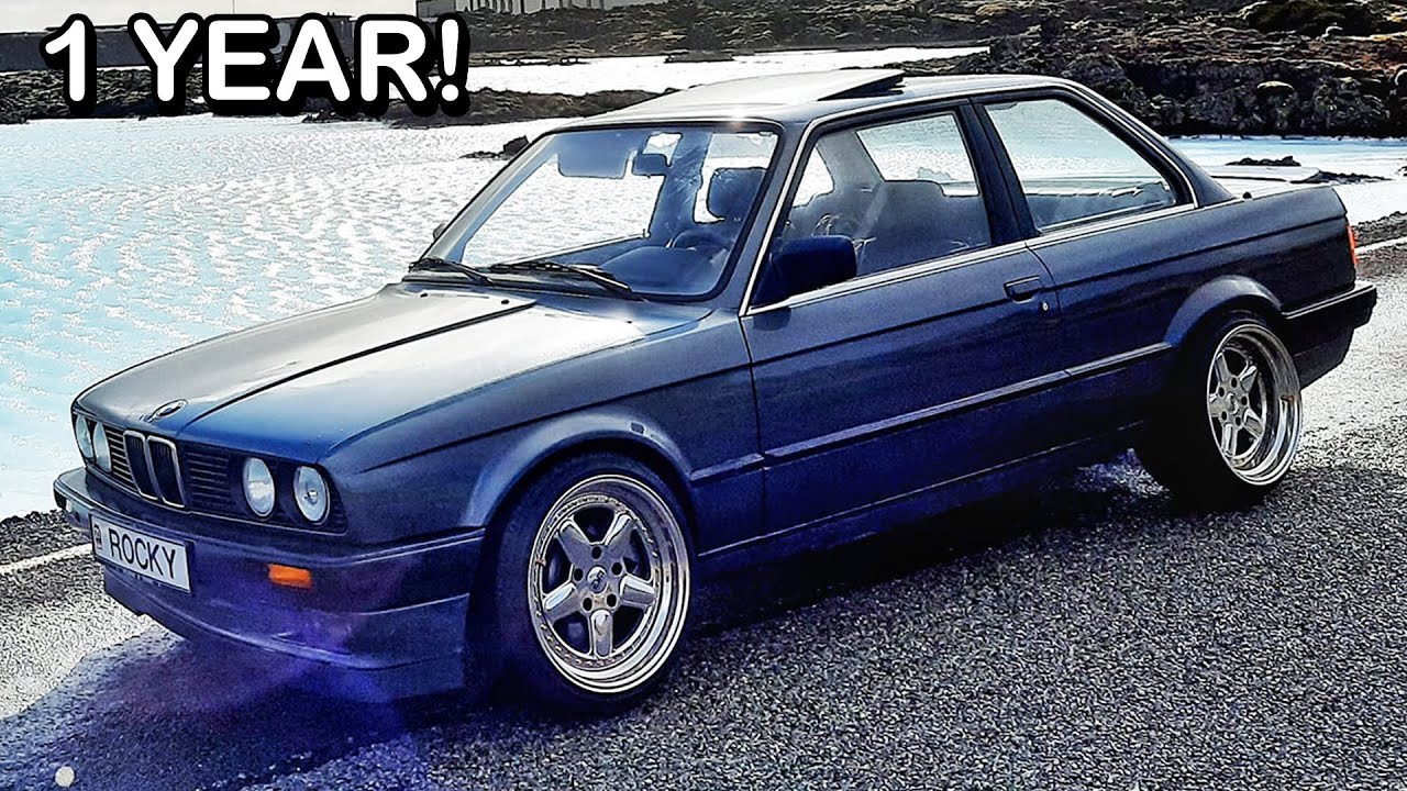 BMW E30: 1 YEAR OF OWNERSHIP TRANSFORMATION IN LESS THEN 20MINUTES!!