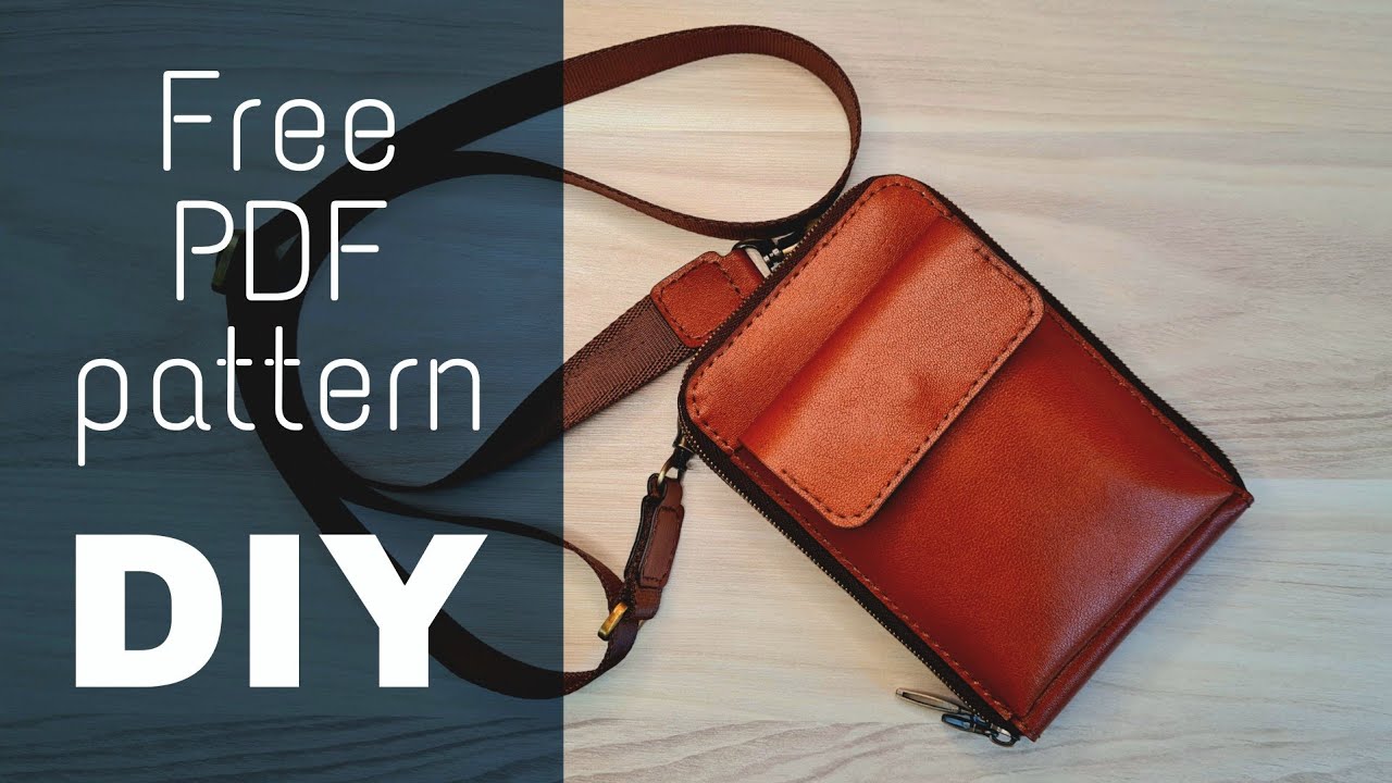 Free pattern⭕️Crossbody&Belt bag✌️2 in 1🔴الگو رایگان_آموزش کیف رودوشی با قابلیت وصل شدن روی کمربند