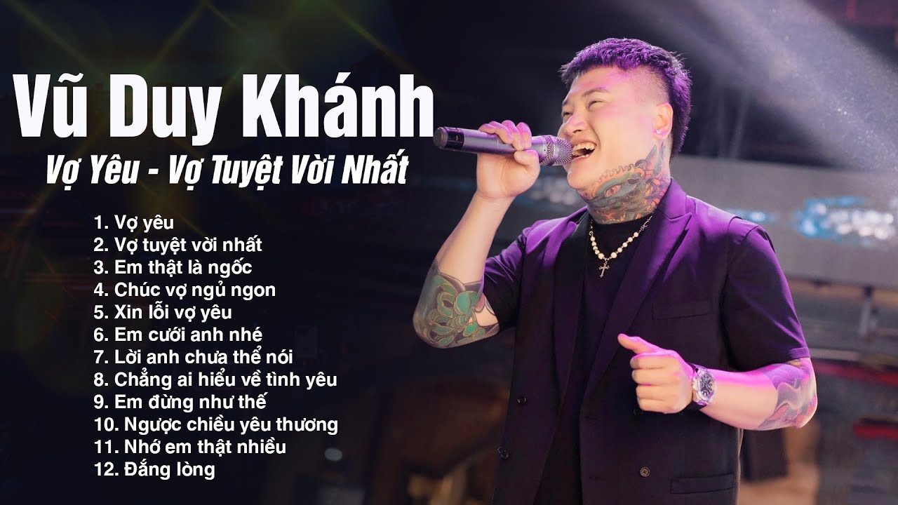 LK Vợ Yêu, Vợ Tuyệt Vời Nhất, Em Thật Là Ngốc | Lk Nhạc Trẻ Vũ Duy Khánh 2024