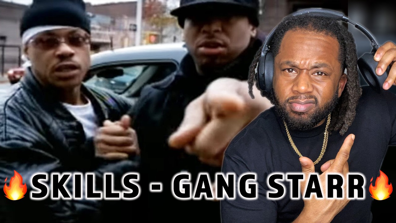 FIRST TIME HEARING Gang Starr - Skills REACTION