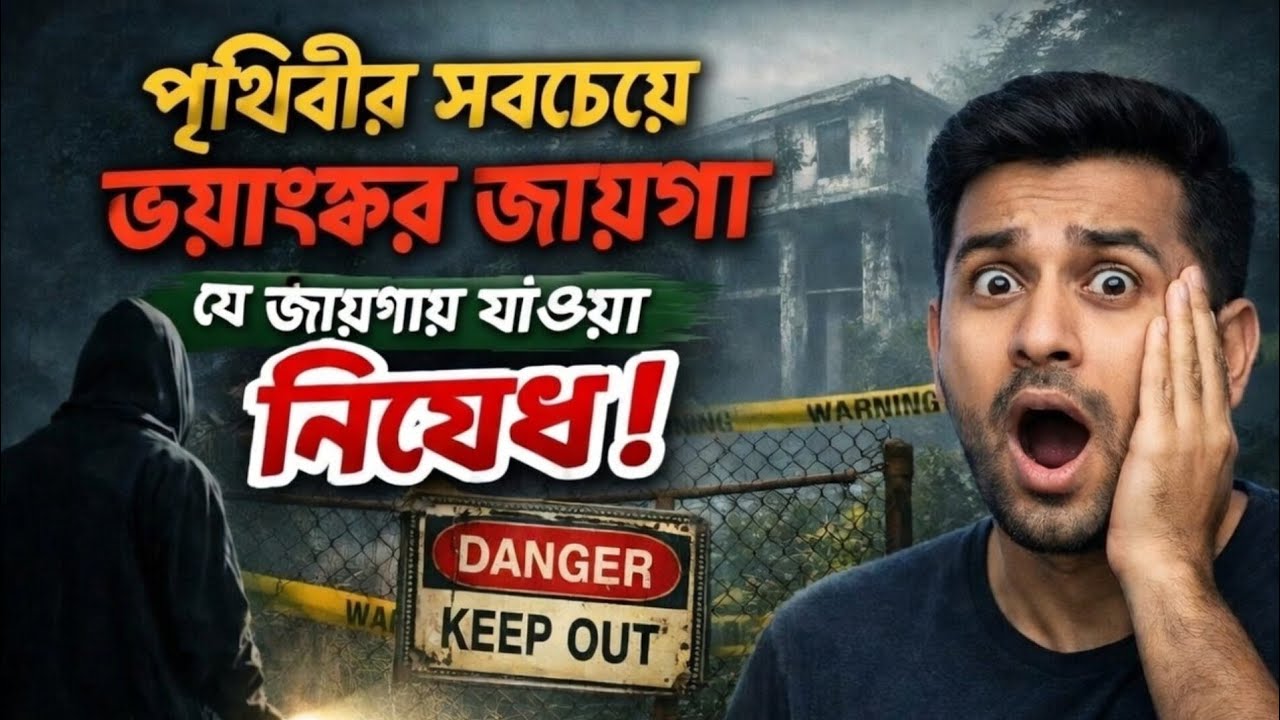 মৃত্যুর ফাঁদ! পৃথিবীর ৫টি নিষিদ্ধ জায়গা যেখানে মানুষ গেলে আর ফেরে না | 5 Forbidden Places