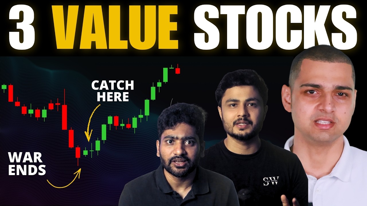 These 3 Value Stocks will recover quickly as War Ends | Best Stocks to Buy Now | Latest News