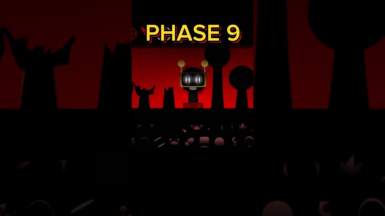 Evolution Fun Bot | Phase 1-9 #sprunki #incredibox #game #sprunkiincredibox #gaming #music