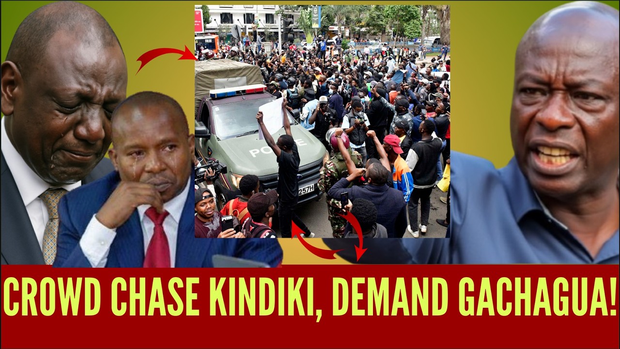 KINDIKI FORCED TO CUT-SPEECH IN NYERI AS ANGRY CROWD STAGE MASS WALKOUT CHANTING WANTAM - KWISHA!