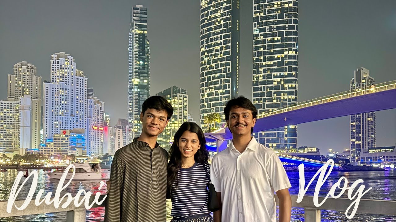 Habibi Dubai Pahuch Gye  😍 #vlog