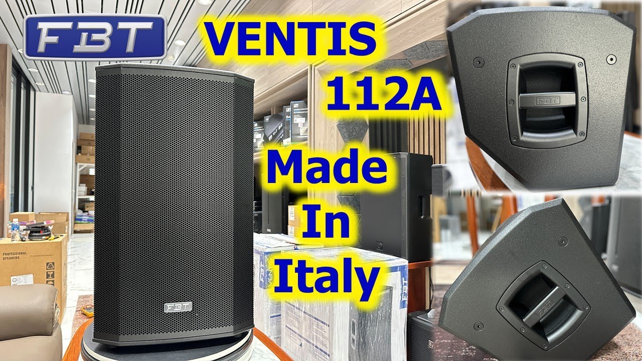FBT Ventis 112A - Mở hộp giới thiệu