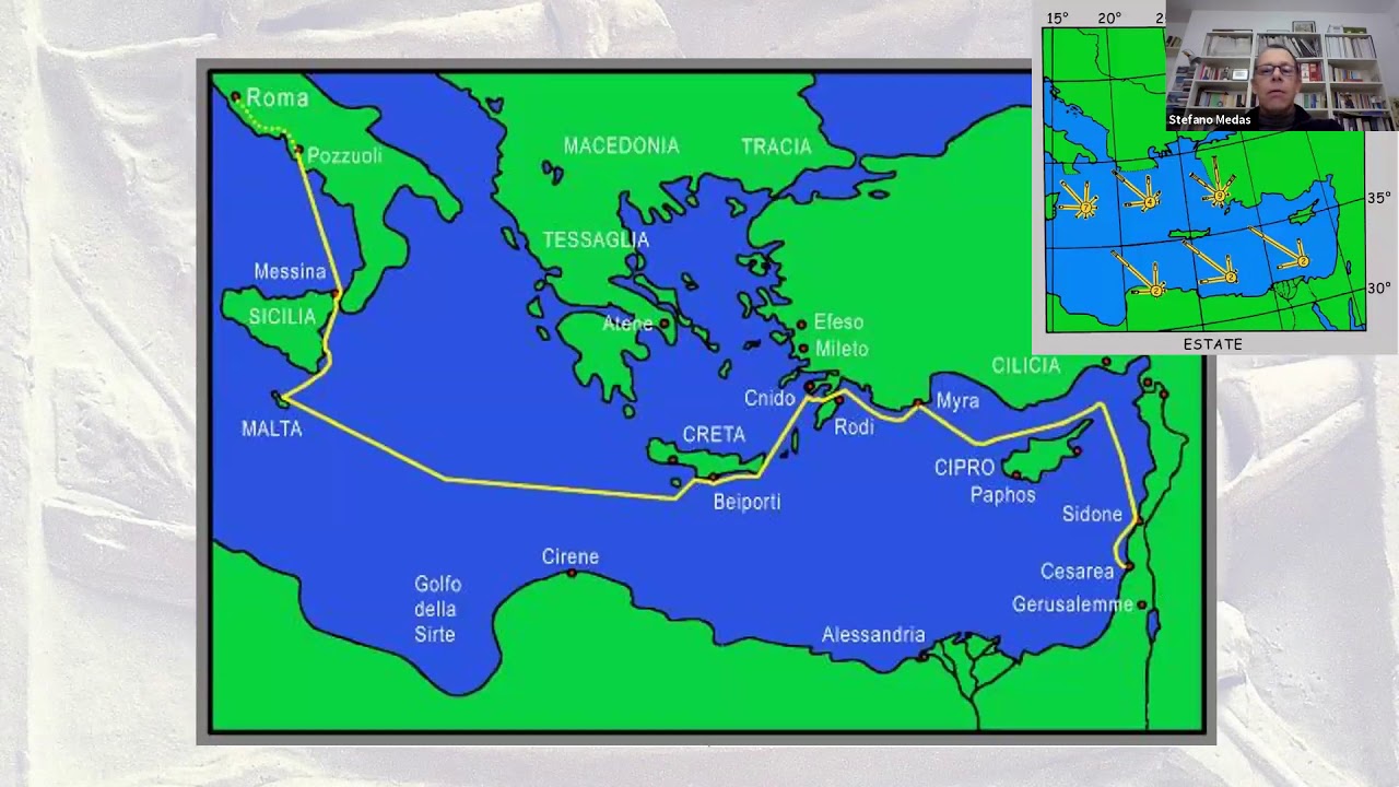 Stefano  Medas  “NAVIGAZIONE E VITA DI BORDO NEL MONDO ANTICO”