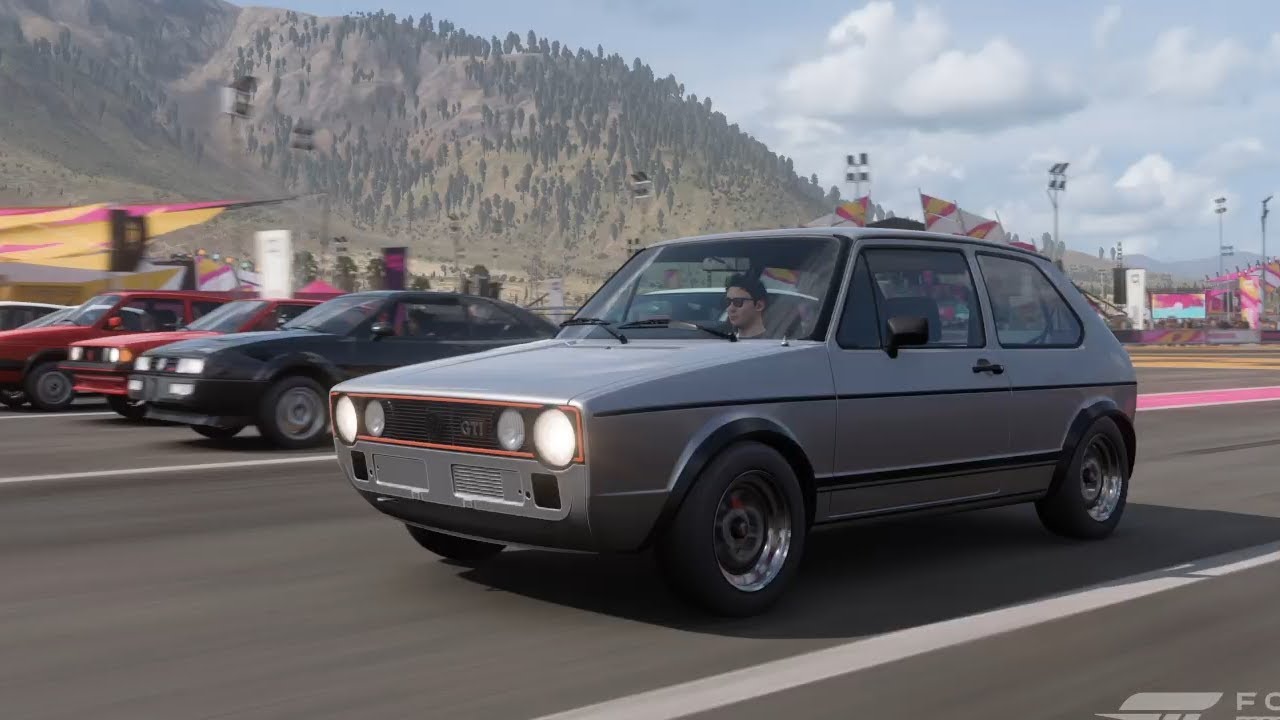 680 HP Drag VW Golf MK1-Forza Horizon 5 | Race Gameplay